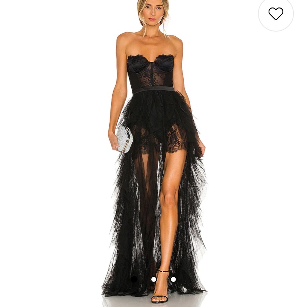 COPY - Bustier Gown in Black